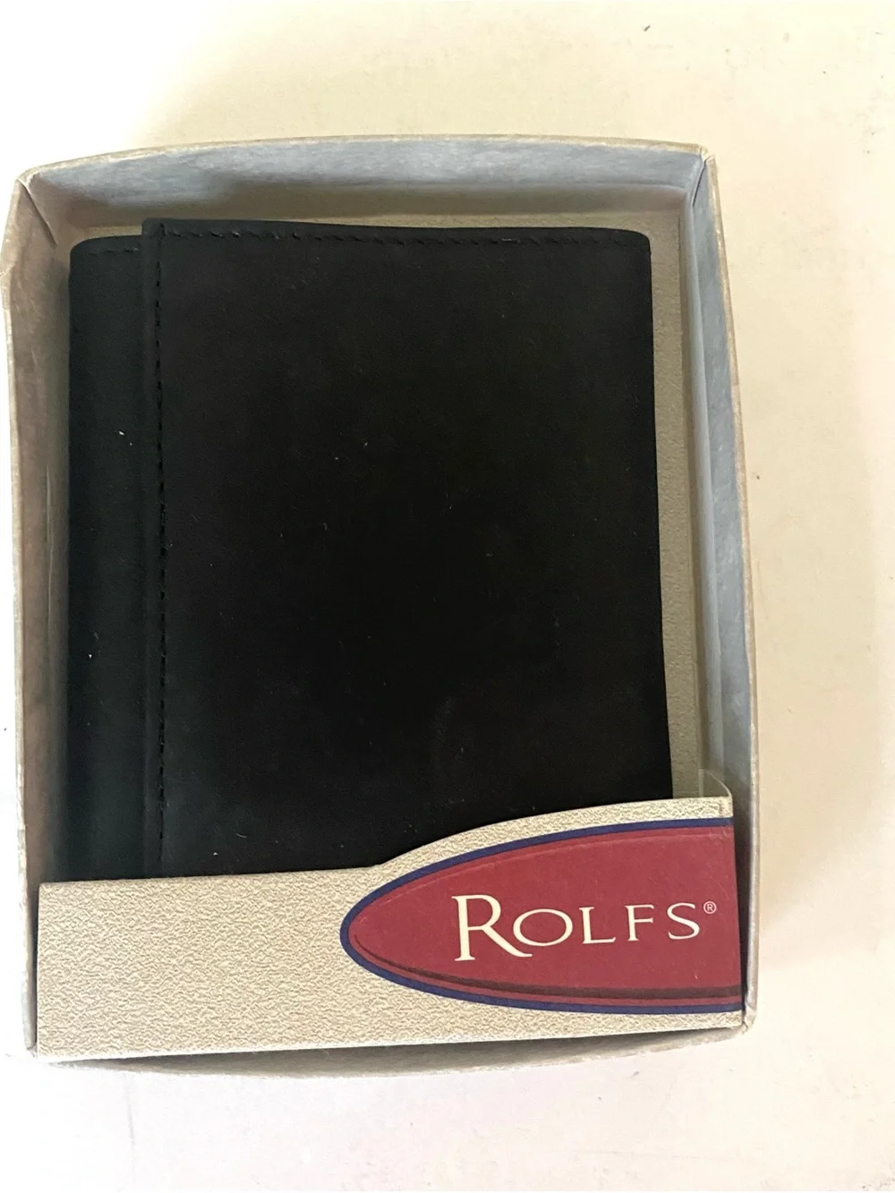 Rolfs Black Men's Bifold Wallet